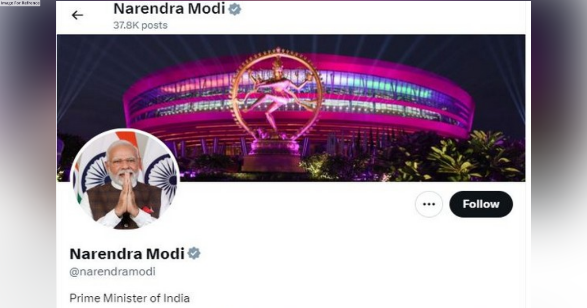 G20: Nataraja Statue at Bharat Mandapam now cover image of PM Modi on X